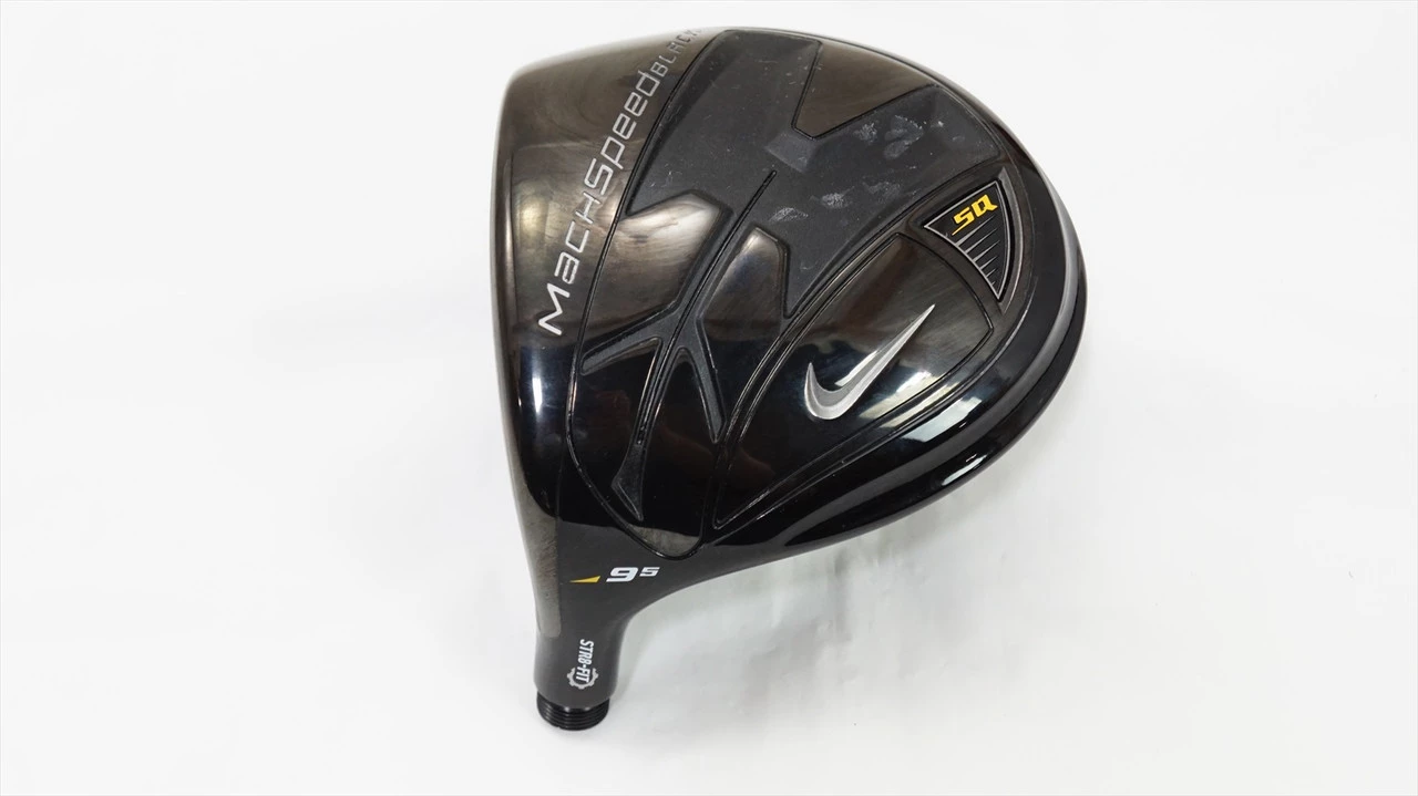 Outlet ✔️ Nike SQ Machspeed Black Round 9.5* Degree Driver Club Head Only 895705 Lefty Lh 😀 2 Outlet ✔️ Nike SQ Machspeed Black Round 9.5* Degree Driver Club Head Only 895705 Lefty Lh 😀 - Image 2
