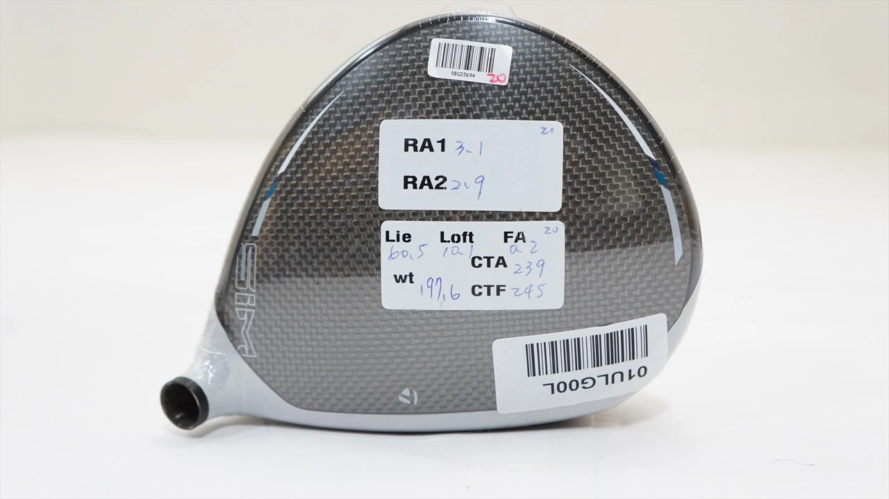 Wholesale ๐ New LH Taylormade Tour Issue + Stamp SIM Max 9* Deg Driver Club Head Only 943039 ๐ 4 Wholesale ๐ New LH Taylormade Tour Issue + Stamp SIM Max 9* Deg Driver Club Head Only 943039 ๐ - Image 4