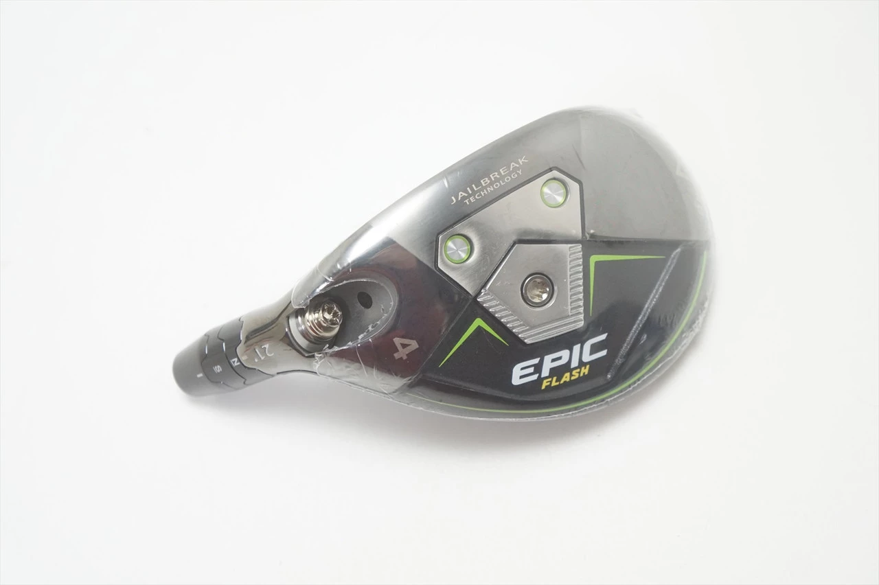 Top 10 🌟 New LH Callaway Epic Flash 21* Degree #4 Hybrid Club Head Only w/ Adapter 965928 👏 1 Top 10 🌟 New LH Callaway Epic Flash 21* Degree #4 Hybrid Club Head Only w/ Adapter 965928 👏