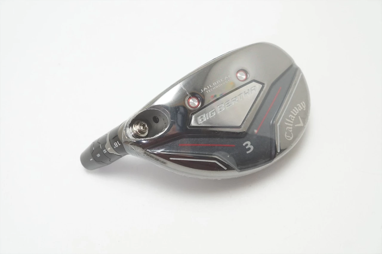 Best deal 🛒 New LH Callaway 2019 Big Bertha 18* Degree #3 Hybrid Club Head Only w/ Adapter 😍 1 Best deal 🛒 New LH Callaway 2019 Big Bertha 18* Degree #3 Hybrid Club Head Only w/ Adapter 😍