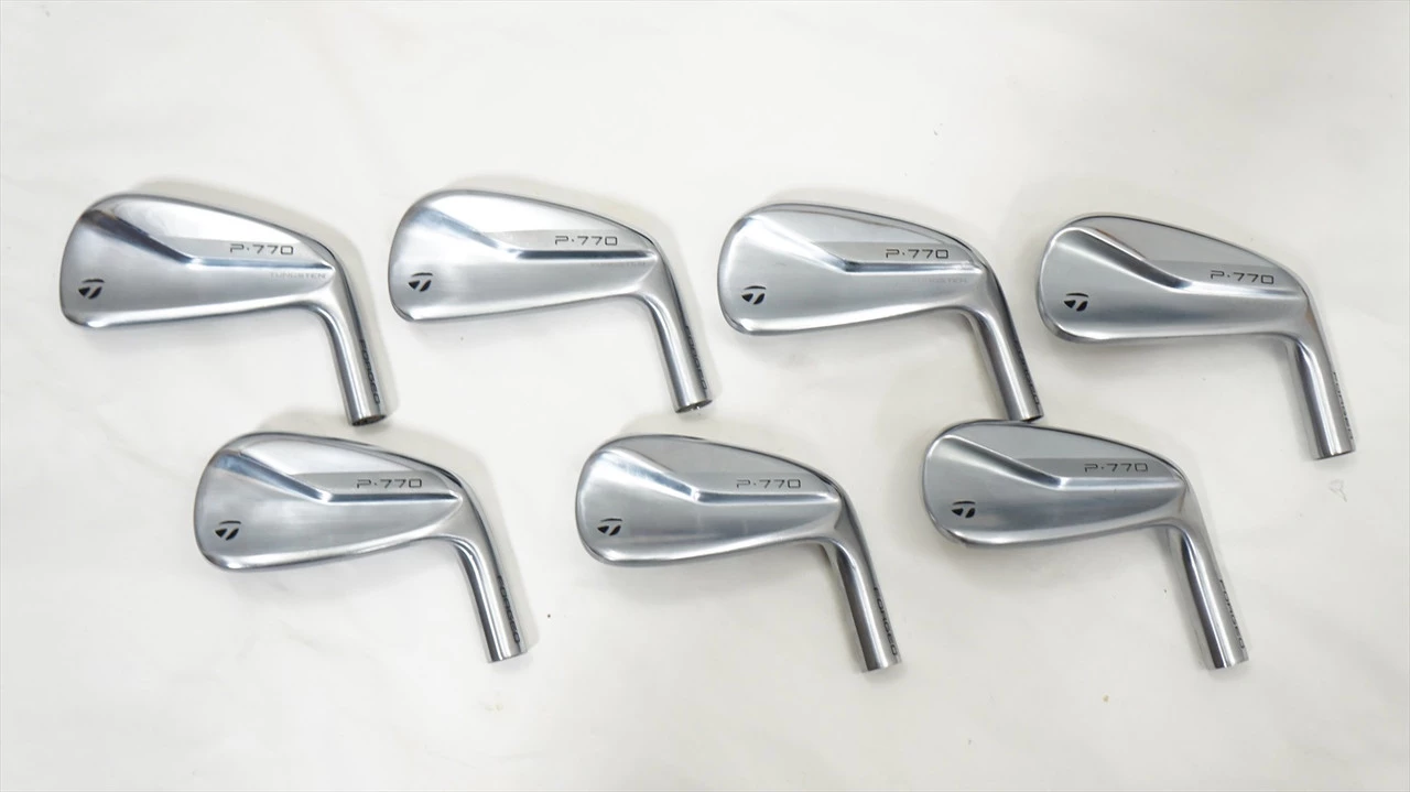 Cheap 😀 TaylorMade 2020 P770 Forged #4-PW Iron Set Club Heads Only .355 EXCELLENT COND. ❤️ 1 Cheap 😀 TaylorMade 2020 P770 Forged #4-PW Iron Set Club Heads Only .355 EXCELLENT COND. ❤️
