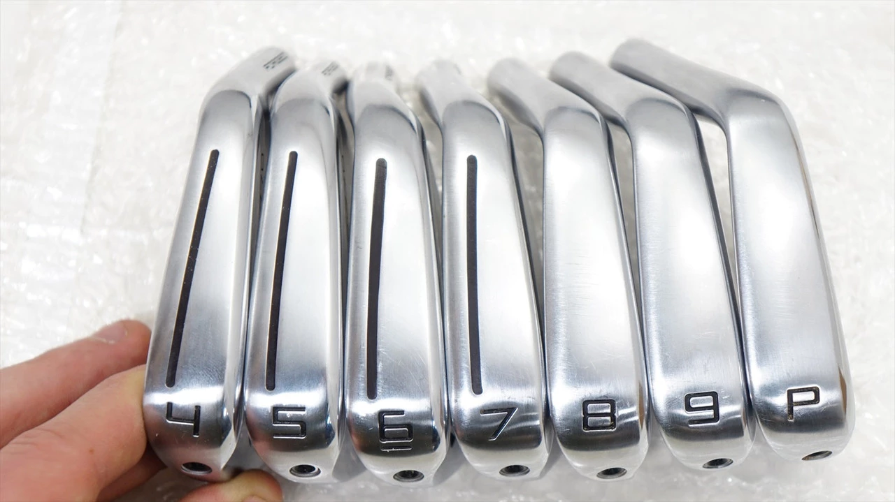 Cheap 😀 TaylorMade 2020 P770 Forged #4-PW Iron Set Club Heads Only .355 EXCELLENT COND. ❤️ 5 Cheap 😀 TaylorMade 2020 P770 Forged #4-PW Iron Set Club Heads Only .355 EXCELLENT COND. ❤️ - Image 5