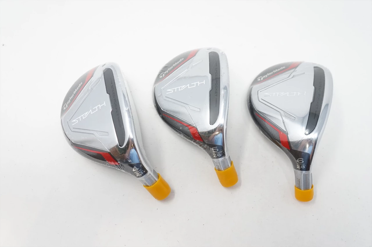 Budget โค๏ธ New TaylorMade Stealth Rescue 23* 26* 28* #4 #5 #6 Hybrid Club Heads Only .370 ๐ 1 Budget โค๏ธ New TaylorMade Stealth Rescue 23* 26* 28* #4 #5 #6 Hybrid Club Heads Only .370 ๐